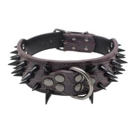Spiked Studded Leather Collars ALODIA STORE