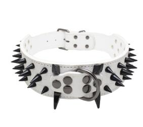 Spiked Studded Leather Collars ALODIA STORE