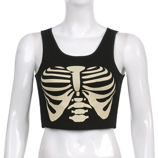 Gothic Tank Top ALODIA STORE