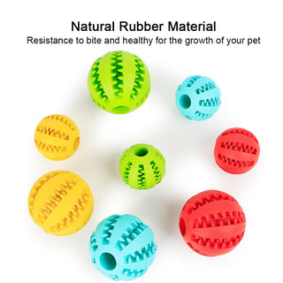 Rubber Balls Chewing Pet Toys ALODIA STORE