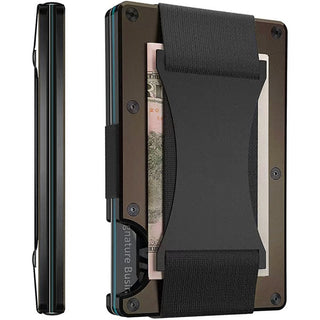 Minimalist Men Slim Wallet-Rfid Shielded ALODIA STORE