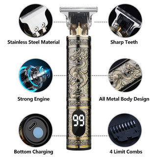 Rechargeable Clipper Men's Trimmer ALODIA STORE