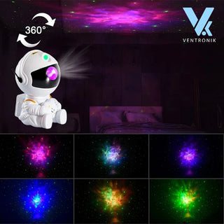 VENTRONIK Projector Stars, Astronaut Galaxy Projector Projector 360 ° R