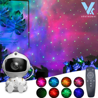 VENTRONIK Projector Stars, Astronaut Galaxy Projector Projector 360 ° R