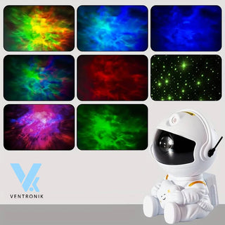 VENTRONIK Projector Stars, Astronaut Galaxy Projector Projector 360 ° R