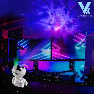 VENTRONIK Projector Stars, Astronaut Galaxy Projector Projector 360 ° R