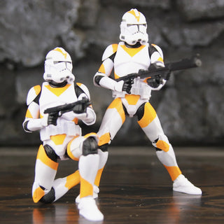 Star Wars 104th 212th 442nd 332nd 501st 6" Action Figure ARC ARF Trooper Shock Asohka Commander Phase 2 Episode II Clone Toys