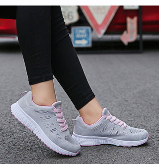 Women's Sneakers  Flats Air Mesh Ladies Shoes Female sneaker