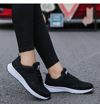 Women's Sneakers  Flats Air Mesh Ladies Shoes Female sneaker