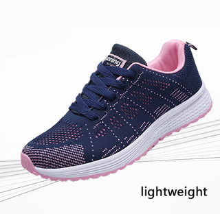 Women's Sneakers  Flats Air Mesh Ladies Shoes Female sneaker