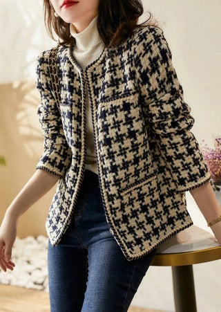 Houndstooth Tweed Blended Vintage Alodia Store