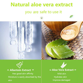 220ML Aloe Vera Gel Natural Face Creams Moisturizer Acne Treatment Cream Sun Repair Cream Whitening Skin Care Smoothing