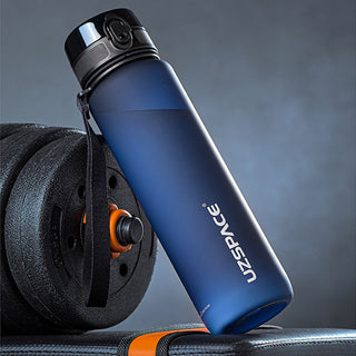 New 500/800/1000ml Sports Water Bottle BPA Free Portable Leak-proof Shaker bottel