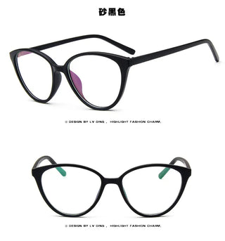 Fashion Women Cat Eye Eyeglasses Frame Men Optical Glasse Frame Retro Eyeglasses Computer Glasses Transparent glasses