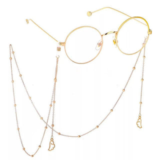 2023 NEW Fashion Pendant Glasses Chains Cross Eyeglasses Sunglasses Spectacles Metal Chain Holder Cord Lanyard Necklace