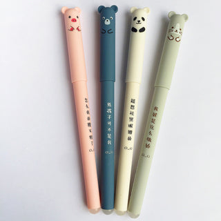 30 Pcs/set 0.35mm Kawaii Erasable Pens for Writing Notebooks Girls Cute