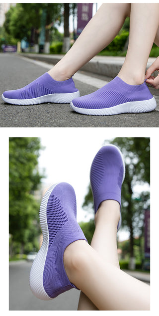 Women Vulcanized Shoes High Quality Women Sneakers Flats Shoes Women Loafers Plus Size 42