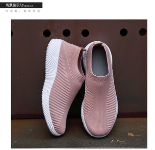 Women Vulcanized Shoes High Quality Women Sneakers Flats Shoes Women Loafers Plus Size 42