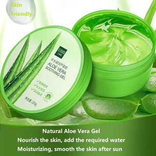 220ML Aloe Vera Gel Natural Face Creams Moisturizer Acne Treatment Cream Sun Repair Cream Whitening Skin Care Smoothing