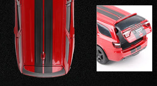 Dodge Durango SUV Alloy Car Model Diecast Metal Toy Vehicles Car Model High Simulation Sound Light Collection Kids Toy Gift