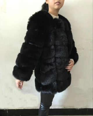 Fashion fluffy Long Faux women thick