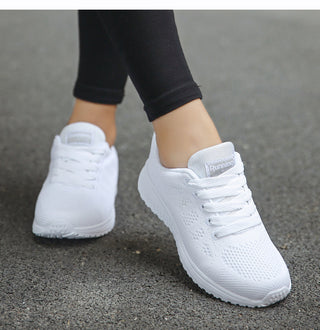 Women's Sneakers  Flats Air Mesh Ladies Shoes Female sneaker