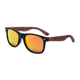 BARCUR High Quality Black women&Male UV400 Wooden Sunglass Shades