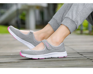 Ultra Light Mesh Flat Shoes For Women