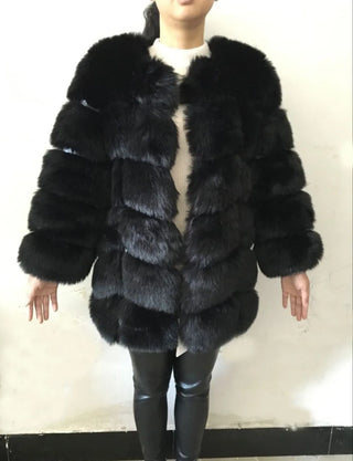 Fashion fluffy Long Faux women thick