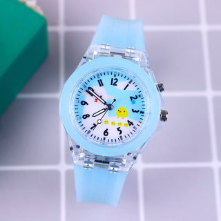 Disney Princess Elsa Kids Watches Girls Silicone Strap