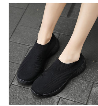 Women Vulcanized Shoes High Quality Women Sneakers Flats Shoes Women Loafers Plus Size 42