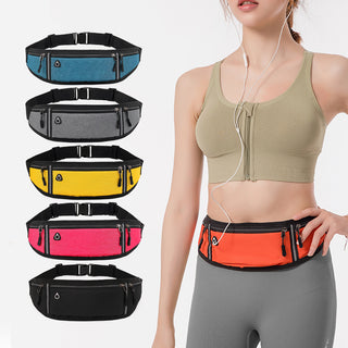 Professional Running Waist Bag Sports Belt Pouch Mobile Phone Case Men Women Hidden Pouch Gym SportsBags Running Belt Waist Pack