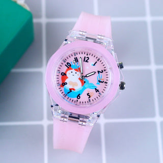 Disney Princess Elsa Kids Watches Girls Silicone Strap