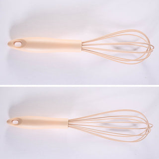 1Pcs Manual Egg Beater PP Handle Whisk Milk Egg Kitchen Utensil Non-slip Multipurpose Egg Cream Mixing Mixer Tools