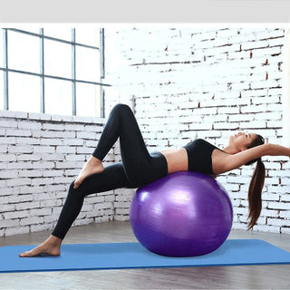 Yoga Ball Fitness Balls Sports Pilates Birthing Fitball Exercise Training Workout Massage Ball Gym ball 45cm