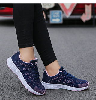 Women's Sneakers  Flats Air Mesh Ladies Shoes Female sneaker