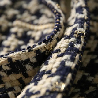 Houndstooth Tweed Blended Vintage Alodia Store