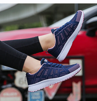 Women's Sneakers  Flats Air Mesh Ladies Shoes Female sneaker