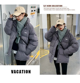 soft and thick leisure stand-up collar women's jacket