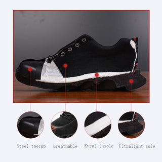 Work Shoes Fashion for Men Women Sneaker Ultralight Mesh shoes Plus size 37-48 JOY-179