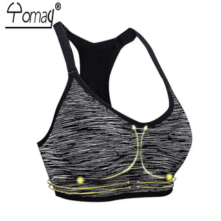 Women Sports Bras Fitness Sports Bra Tops Shockproof Shapes Quick Dry Running Gym Adjustable Underwear push up Yoga Bra Top