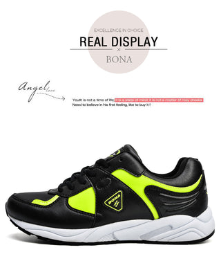 BONA New Popular Style Women Running Shoes Synthetic Lace