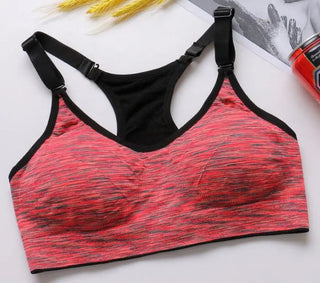 Women Sports Bras Fitness Sports Bra Tops Shockproof Shapes Quick Dry Running Gym Adjustable Underwear push up Yoga Bra Top