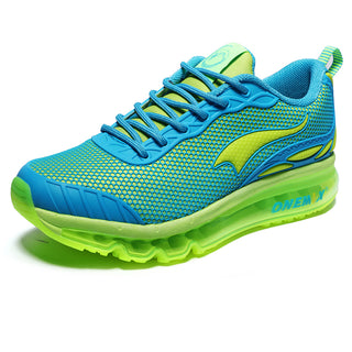 Woman Running Shoes For Women Nice Athletic Trainers Blue Air Cushion Sport