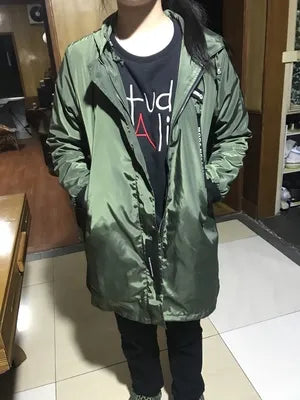 trenchWindbreaker Coats Lady Outerwear