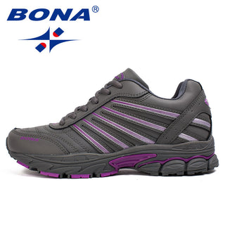 BONA New Basic Style Women Running Shoes Lace Up Sport