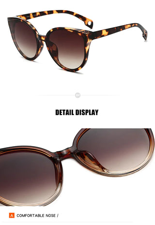 LongKeeper Sunglasses Cat Eye Women Men Sun Glasses