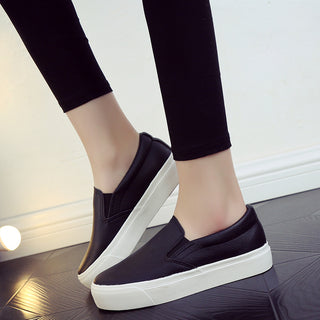 Women Sneakers Leather Shoes Sneakers Female New Fashion