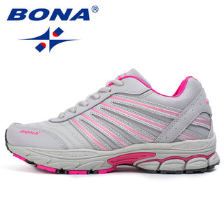 BONA New Basic Style Women Running Shoes Lace Up Sport