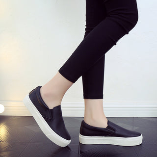 Women Sneakers Leather Shoes Sneakers Female New Fashion